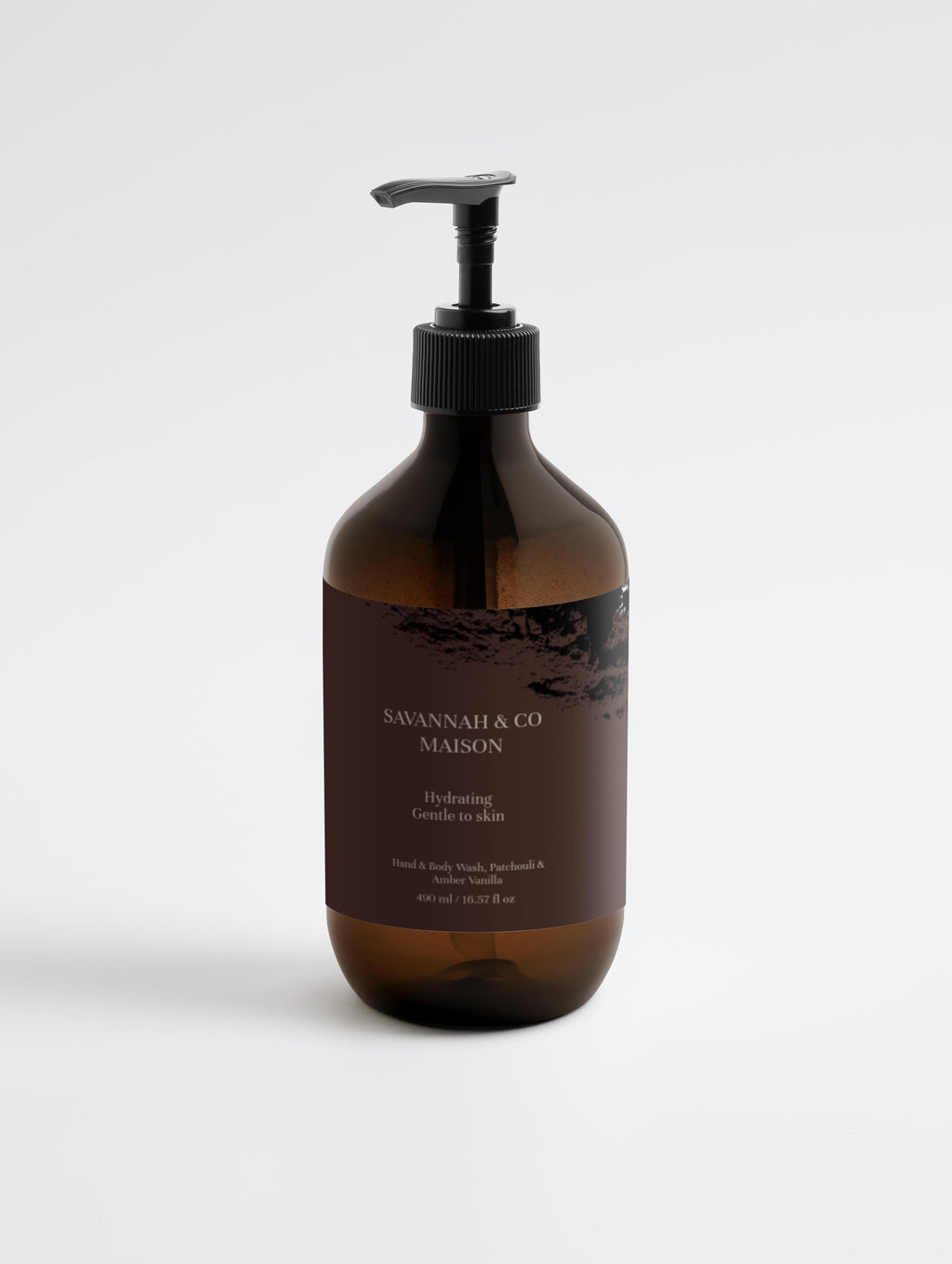 Hand & Body Wash, Patchouli & Amber Vanilla