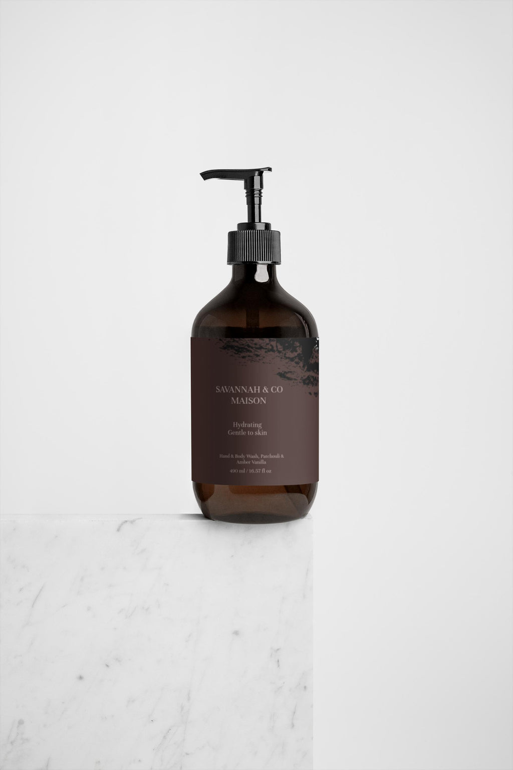 Hand & Body Wash, Patchouli & Amber Vanilla